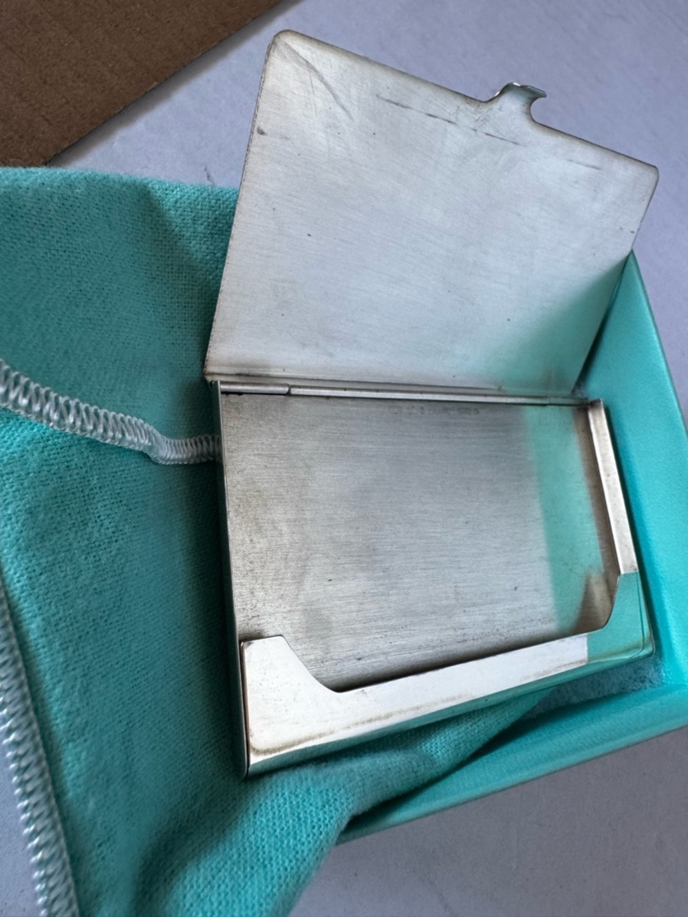 Tiffany & Co. 1837 Sterling Silver Business or Credit Card Holder - Picture 5 of 10